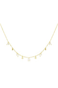 Elegant Gold Color Stainless Steel Pendant Necklace
