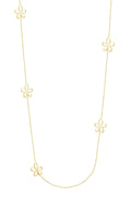 Elegant 70cm+ Stainless Steel Long Necklace, Silver & Gold