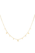Elegant Stainless Steel Pendant Necklace - Silver & Gold