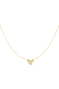 Elegant Stainless Steel Pendant Necklace - Silver & Gold
