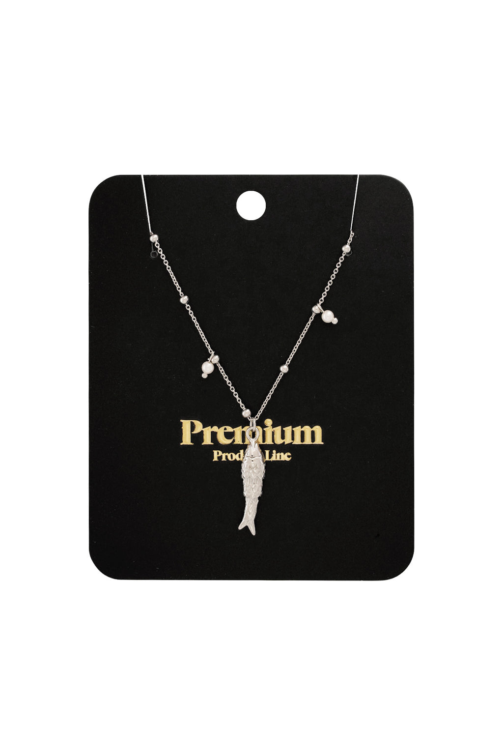 Elegant Fish Pendant Necklace - Simple & Stylish