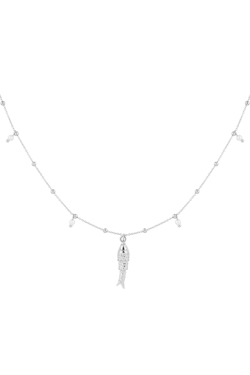 Elegant Fish Pendant Necklace - Simple & Stylish