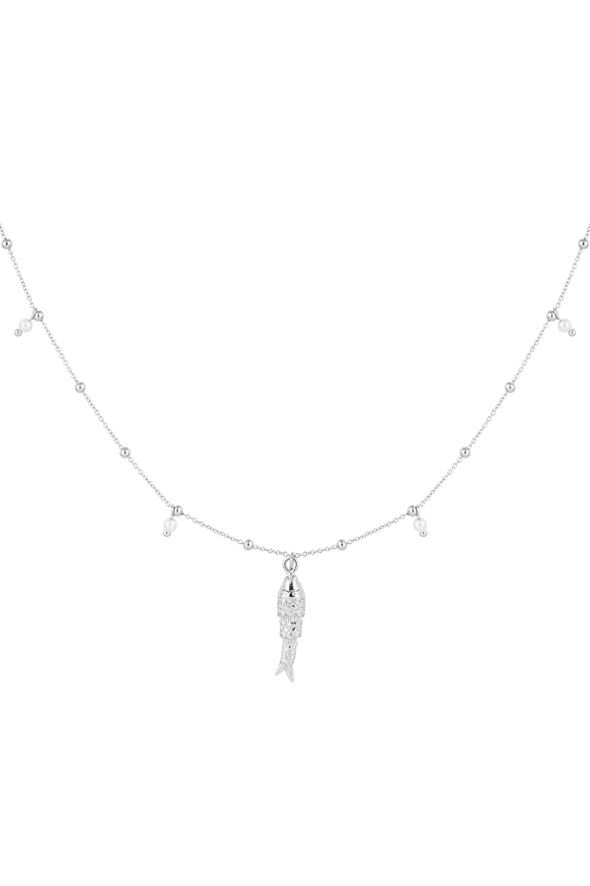Elegant Fish Pendant Necklace - Simple & Stylish