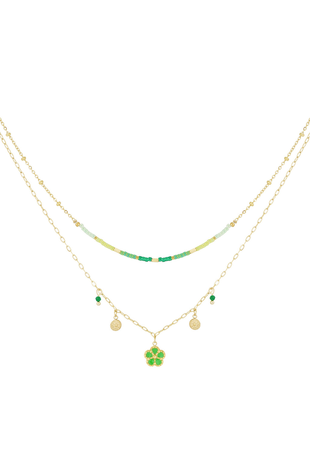collar sueño verde