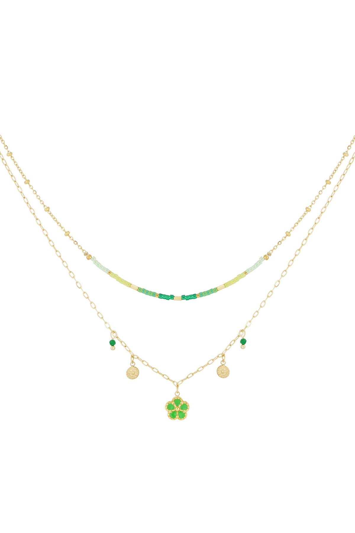 collar sueño verde