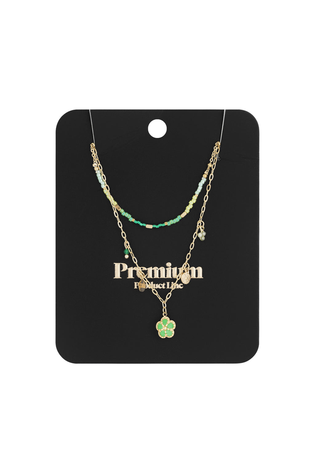 collar sueño verde