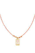 Chic Pink Braided Necklace for Everyday Wear