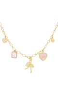 Elegant Heart Pendant Necklace for Women - Spring/Summer