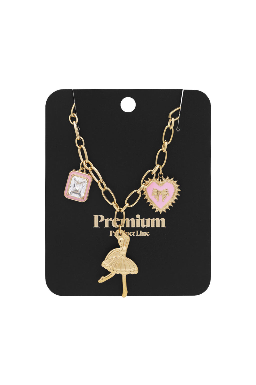 Elegant Heart Pendant Necklace for Women - Spring/Summer