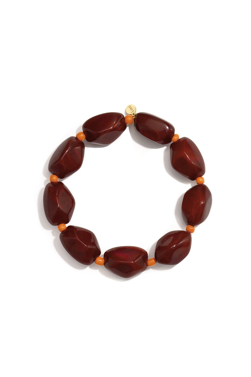 Pulseras de cuentas acrílicas, cuentas sencillas, serie sencilla diaria, joyería para mujer