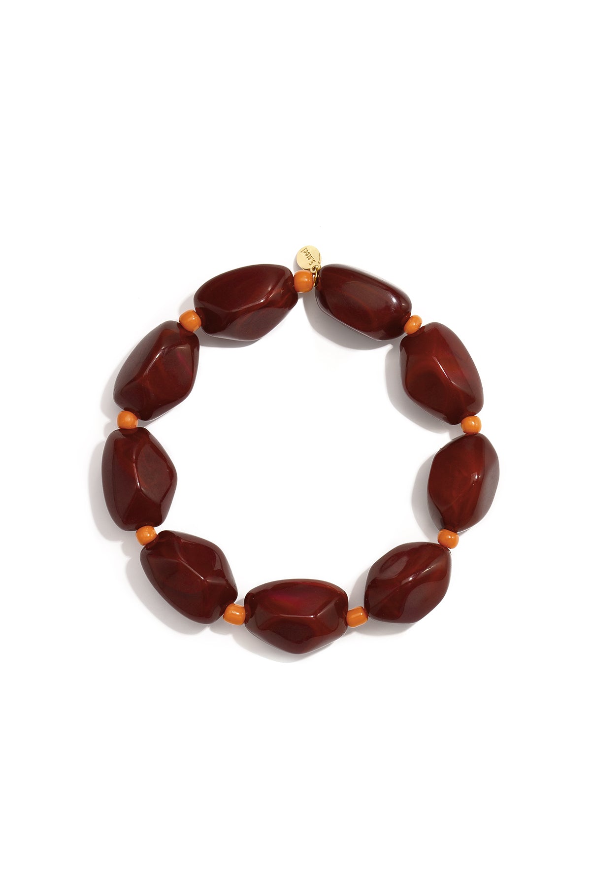 Pulseras de cuentas acrílicas, cuentas sencillas, serie sencilla diaria, joyería para mujer