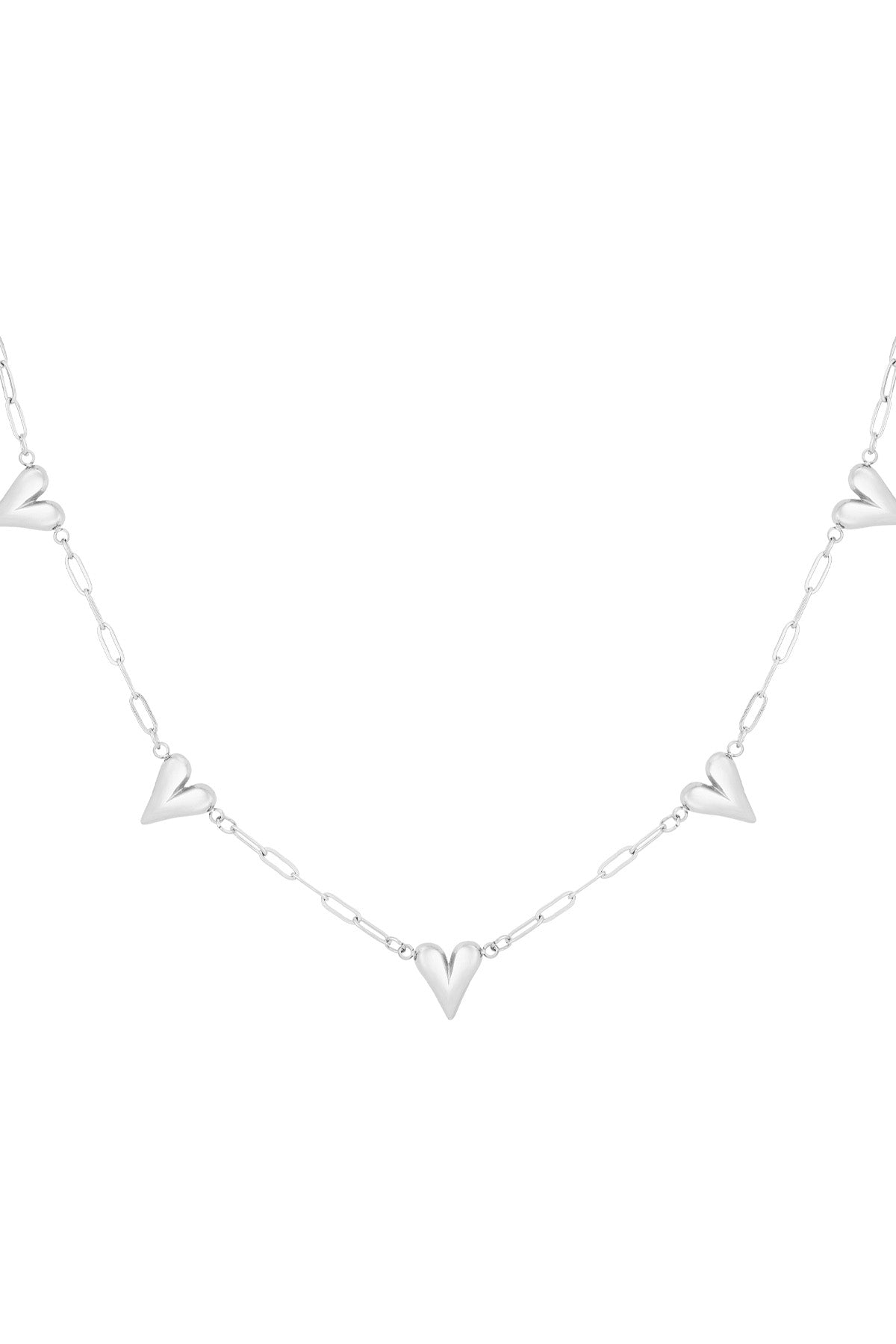 Stylish Heart Chain Necklace for Everyday Elegance