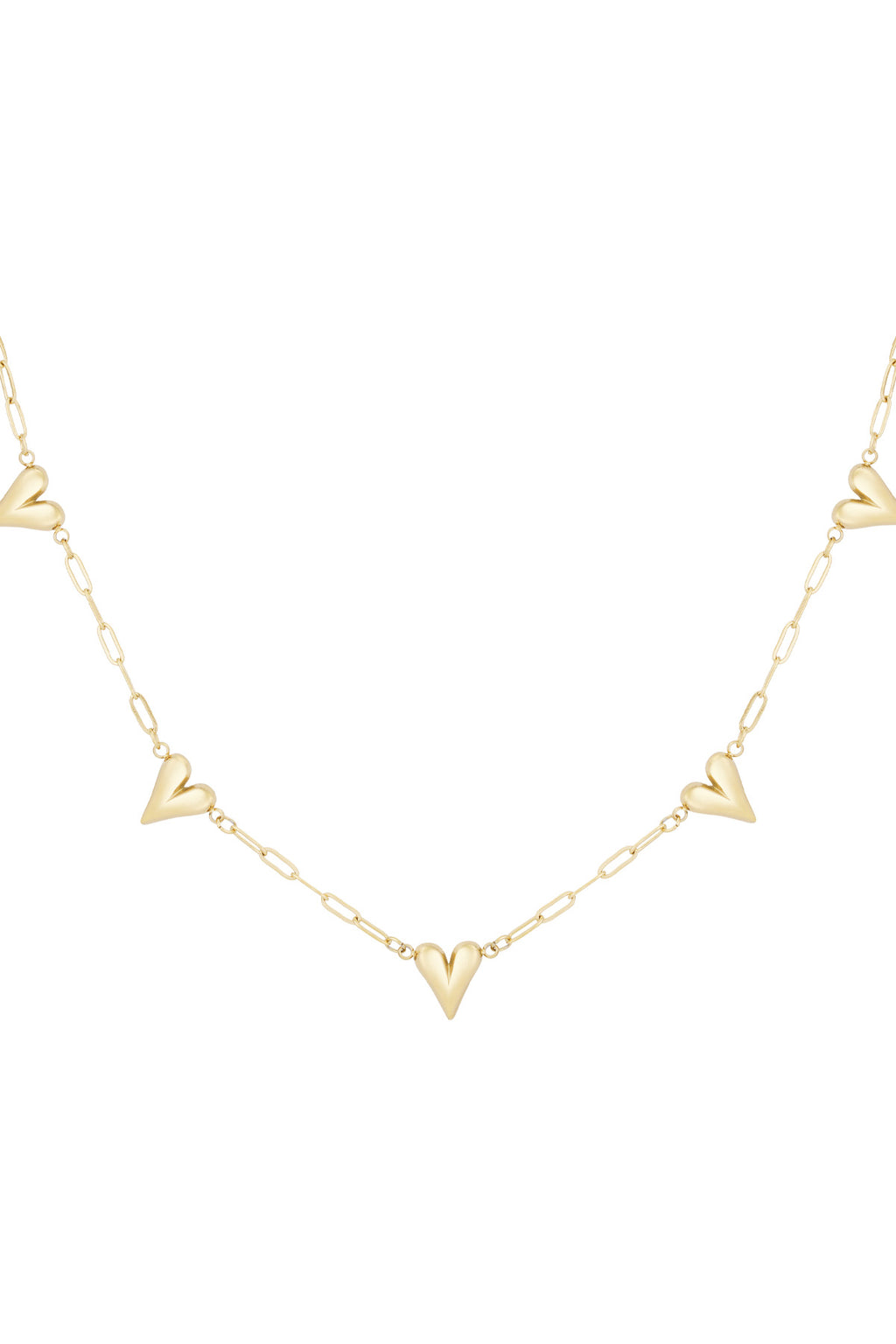 Stylish Heart Chain Necklace for Everyday Elegance