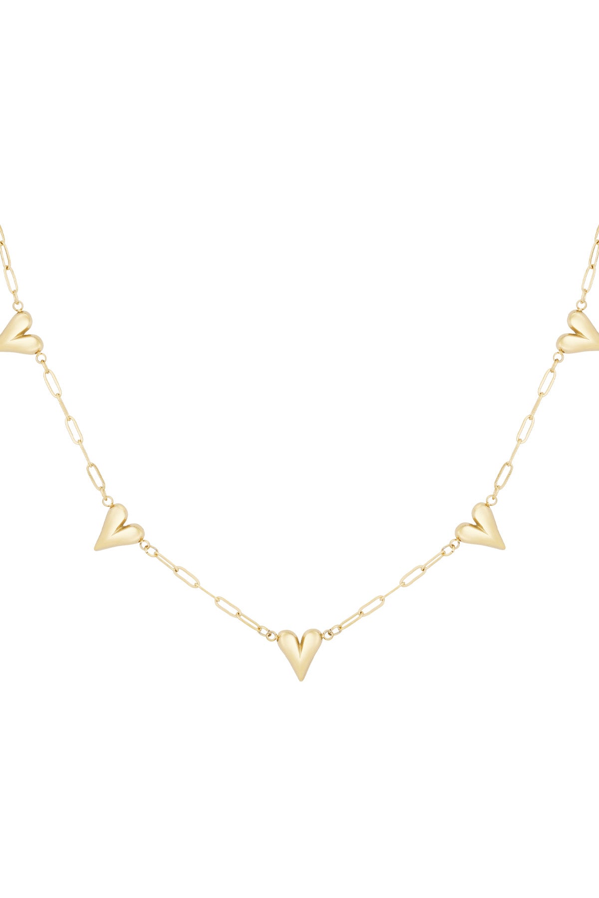 Stylish Heart Chain Necklace for Everyday Elegance