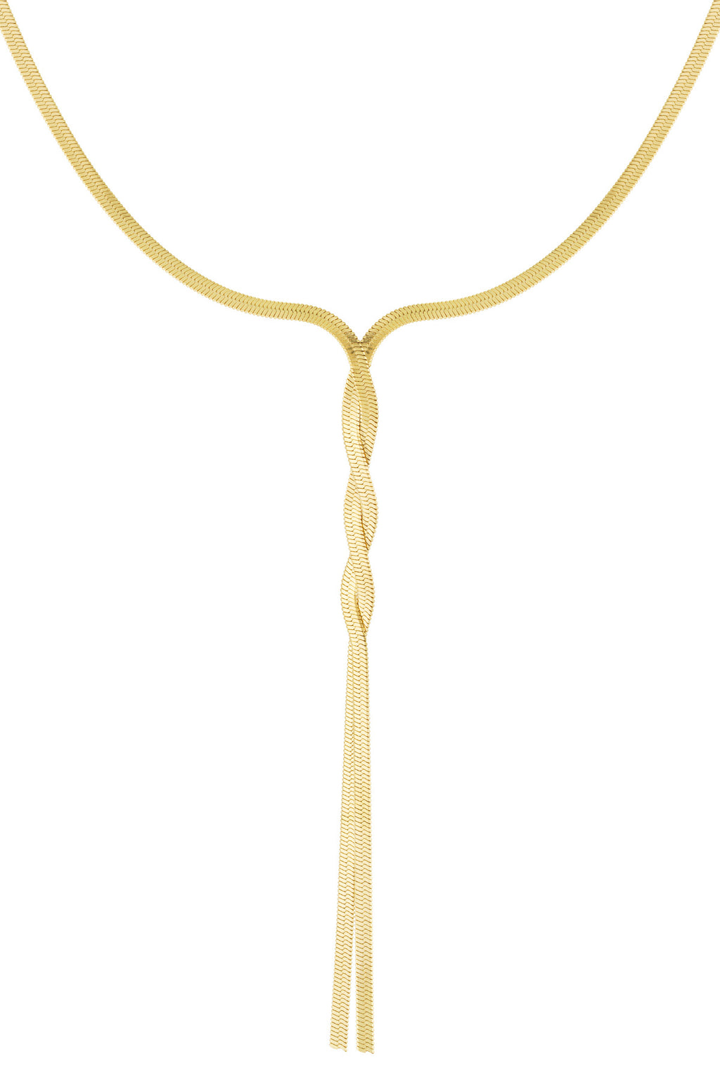 collar trenzado