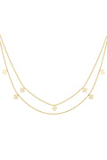 collar doble trébol