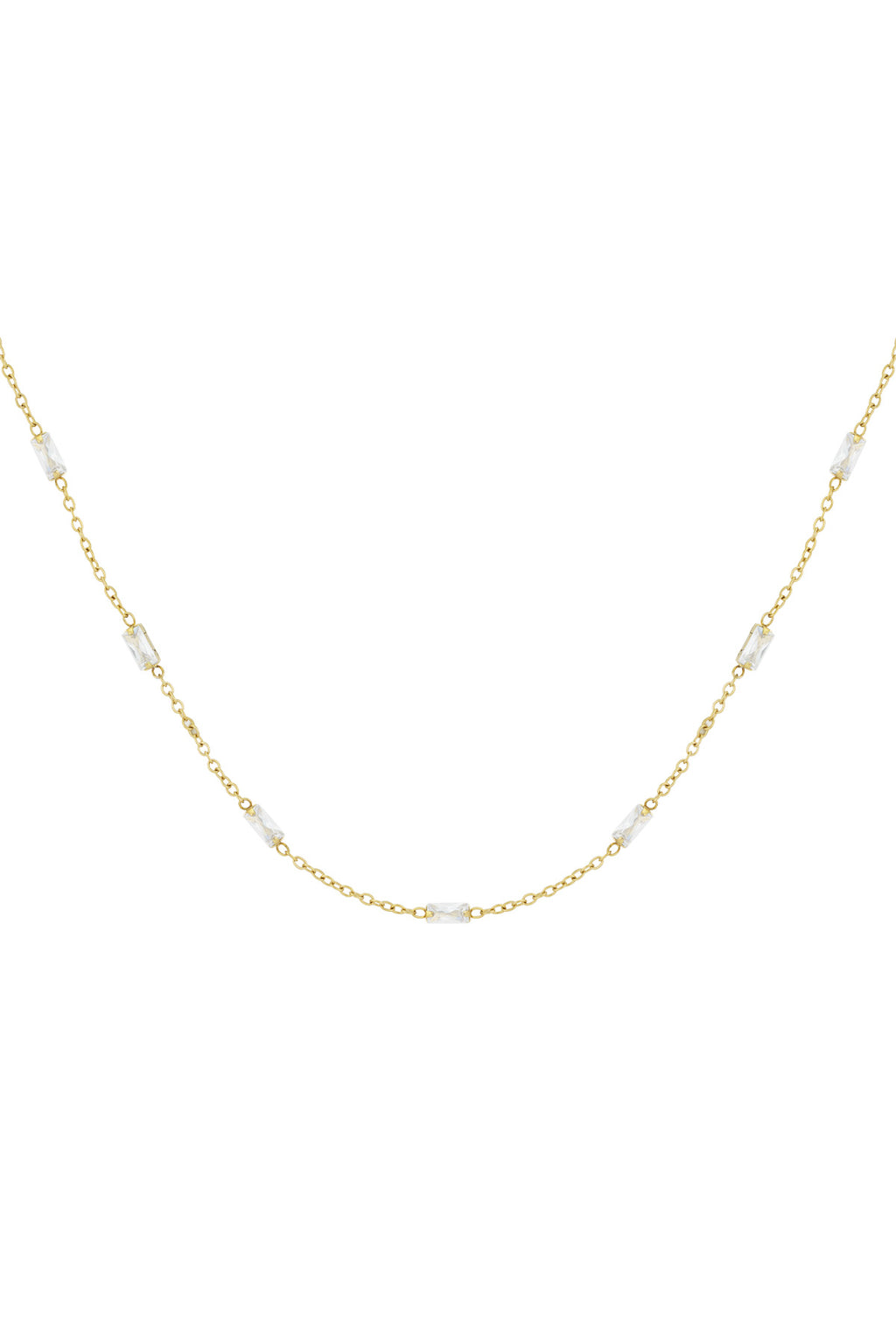 Stylish Stainless Steel Short Necklace for Women