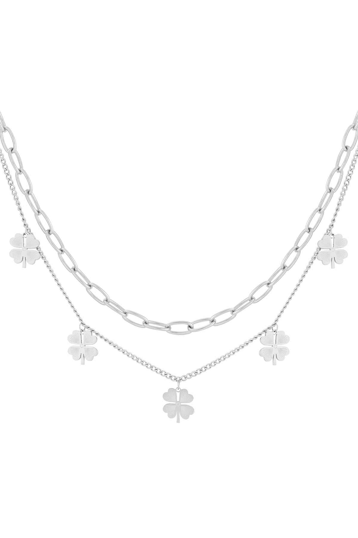 collar de la suerte en capas