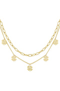collar de la suerte en capas