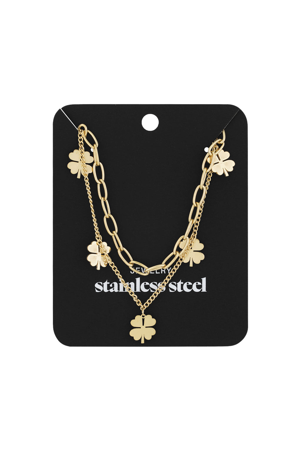 collar de la suerte en capas