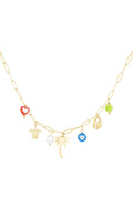 Elegant Gold-Plated Clavicle Necklace for Women