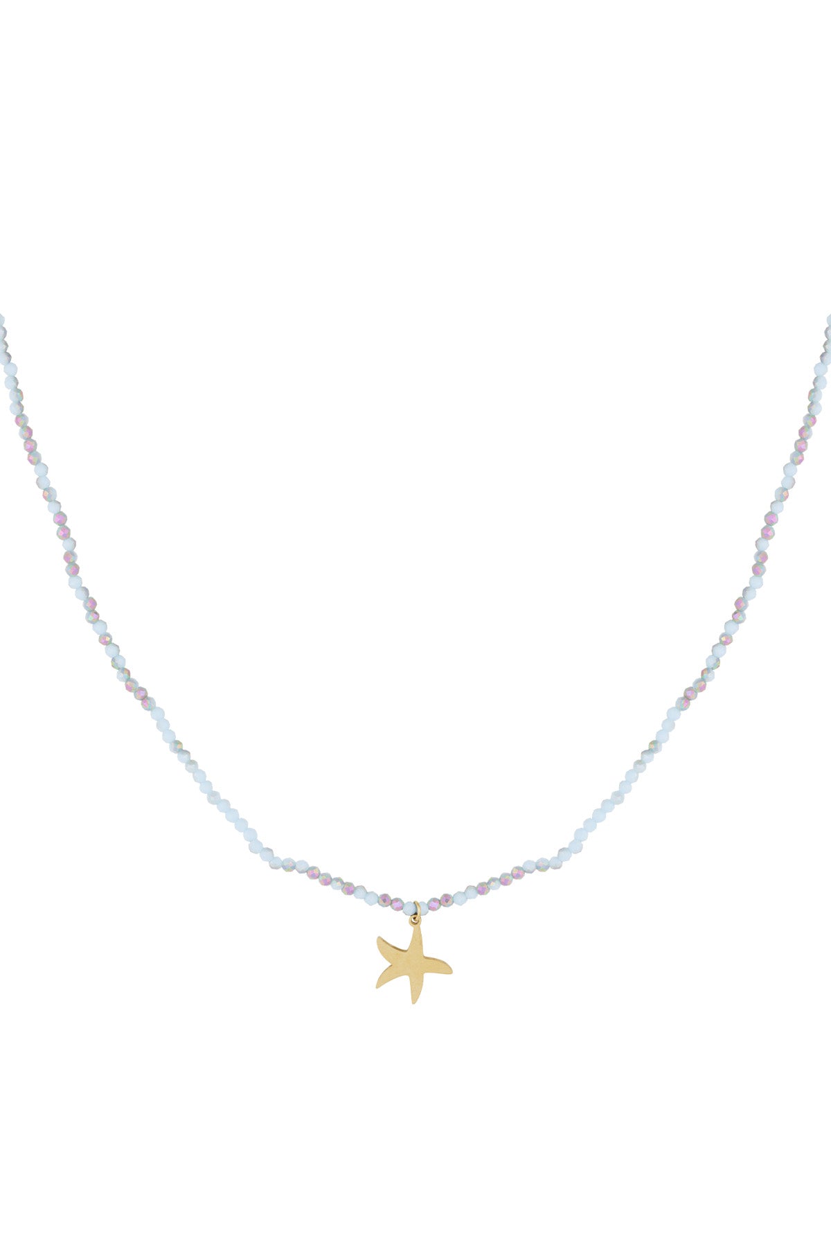 Collar estrellas de mar de colores