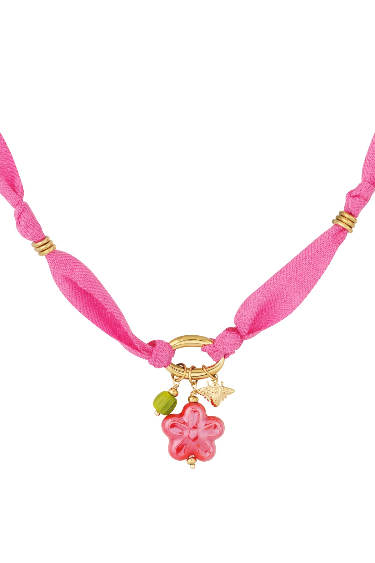 Collar de flores
