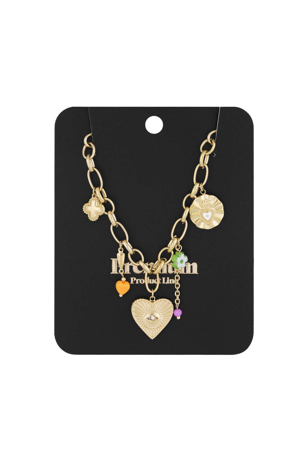 Elegant Gold Heart Pendant Necklace for Everyday Wear