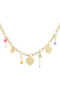 Elegant Gold Heart Pendant Necklace for Everyday Wear