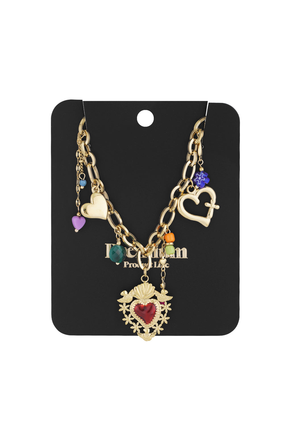 Elegant Gold Heart Pendant Necklace for Women