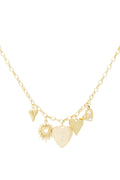 Elegant Gold Heart Pendant Necklace for Everyday Glam