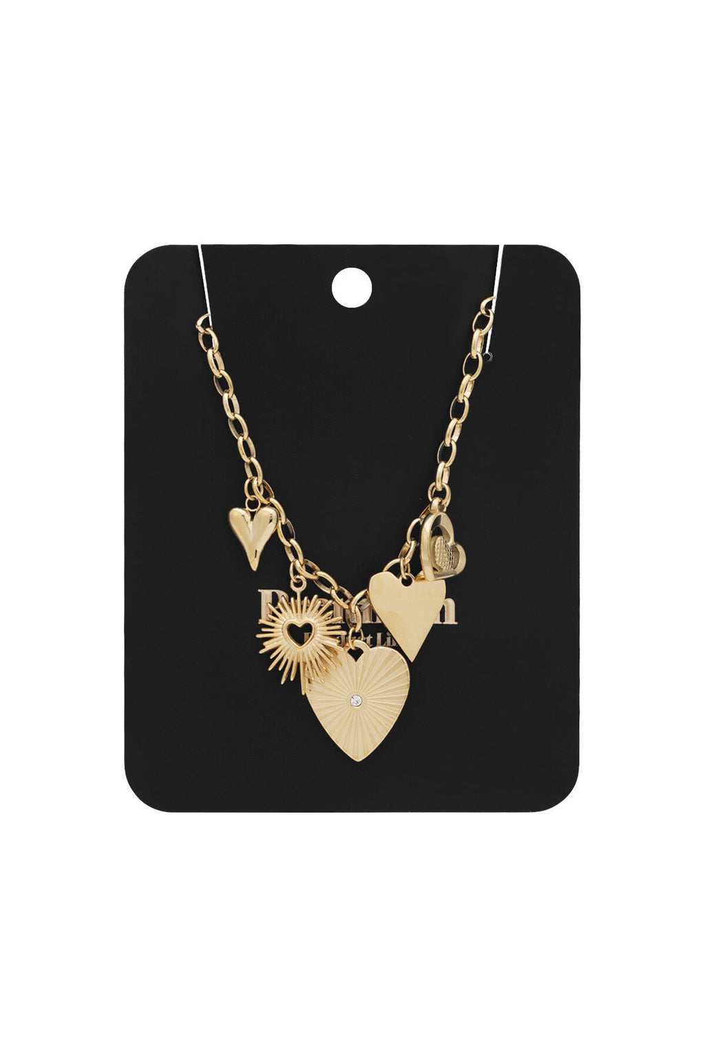 Elegant Gold Heart Pendant Necklace for Everyday Glam