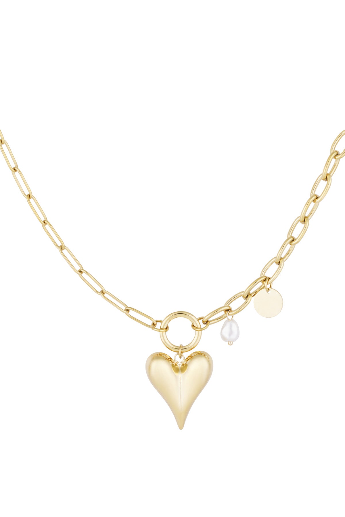 Elegant Heart Pendant Necklace for Everyday Wear
