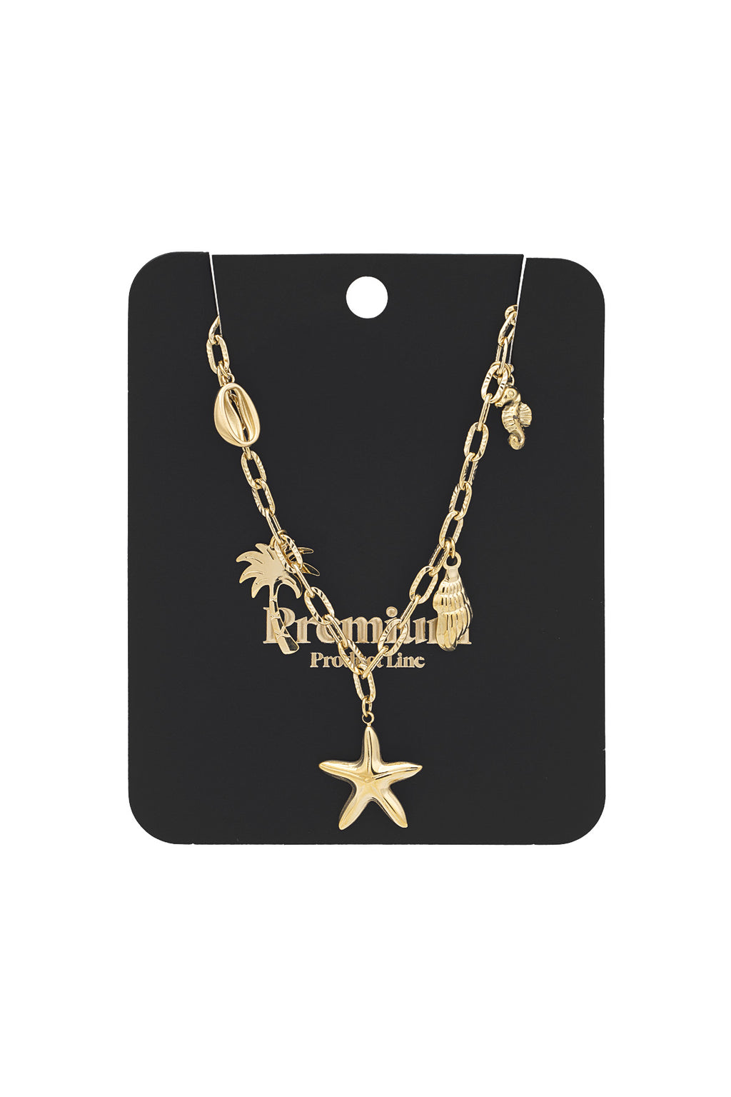 Elegant Oceanic Style Pendant Necklace for Everyday Wear