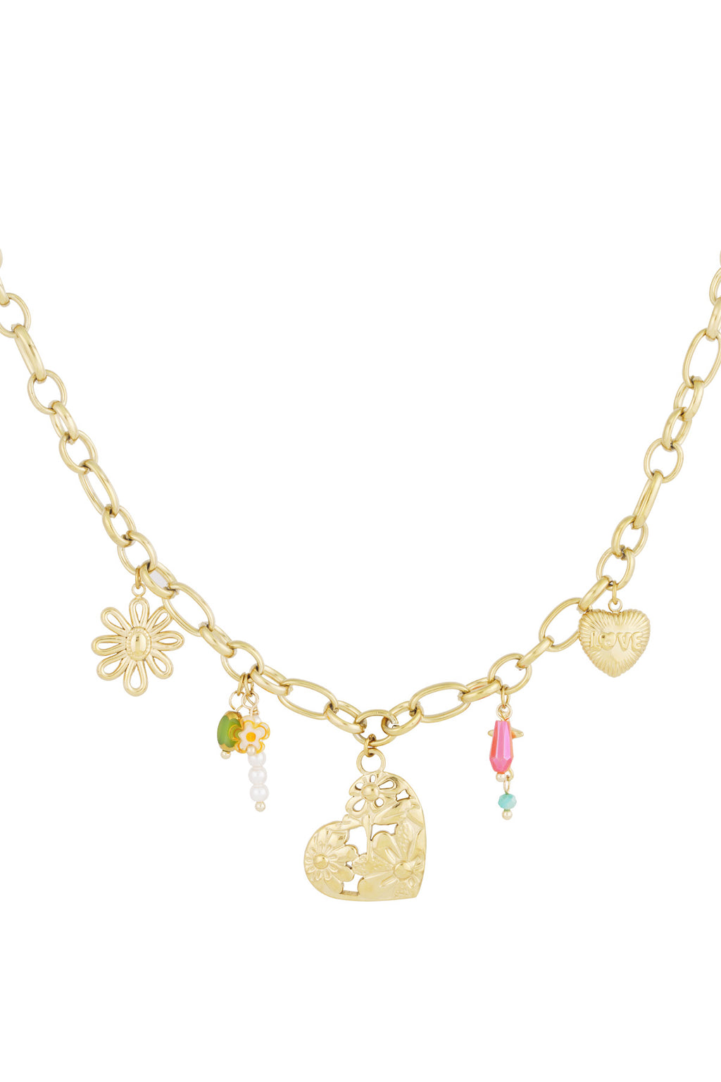 Elegant Gold Heart Necklace for Everyday Wear