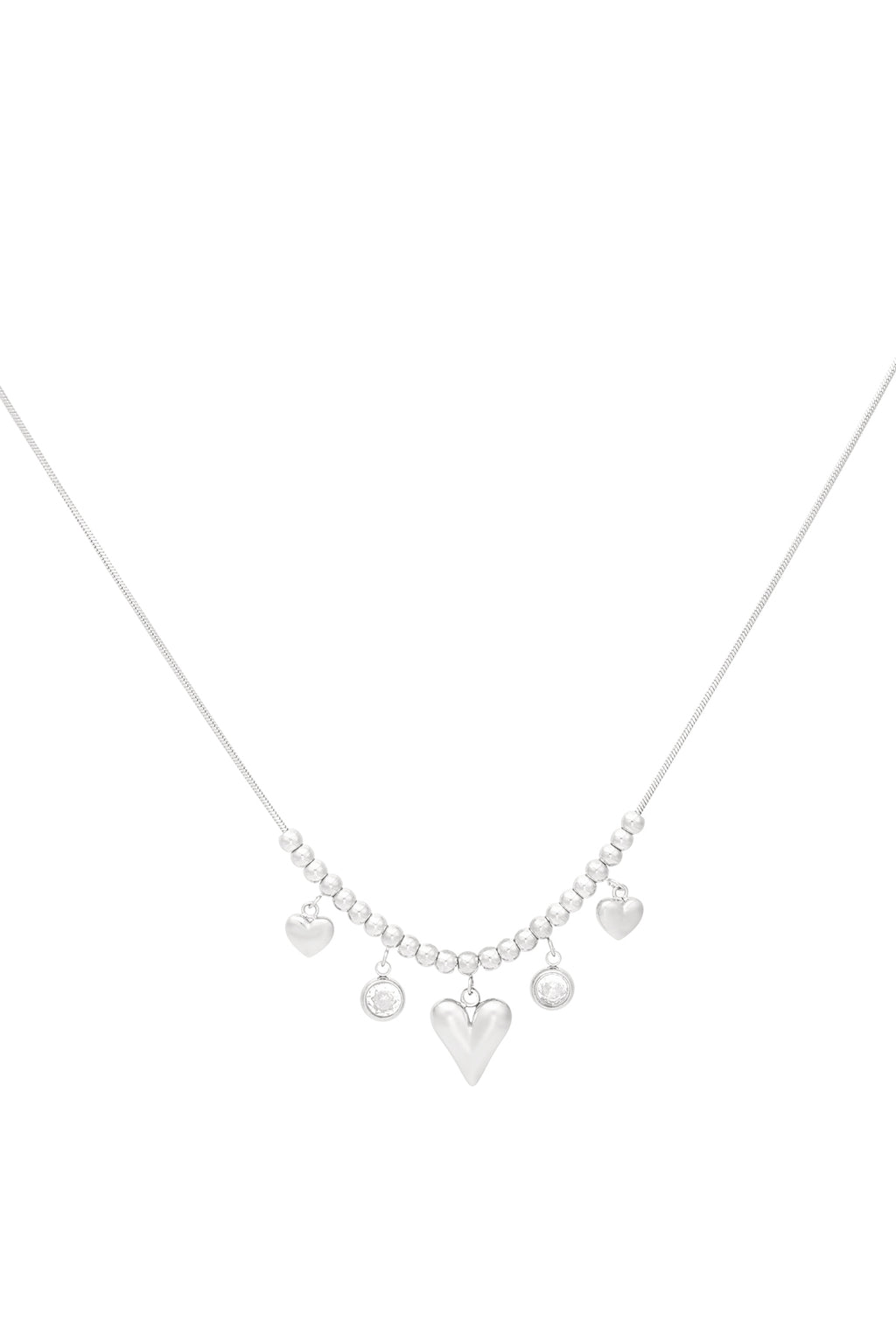 Elegant Heart Pendant Necklace for Daily Wear