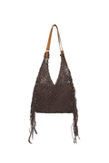 Chic Khaki Cotton Hobo Bag for Summer Adventures