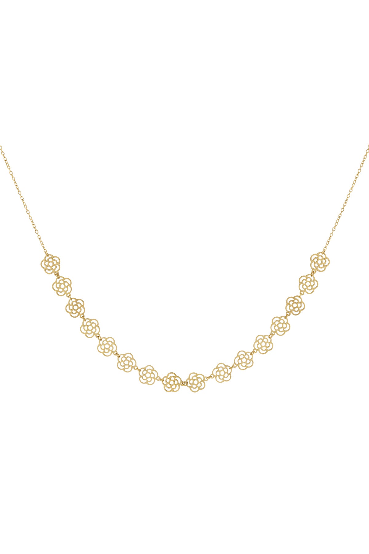 Collar de flores de amor