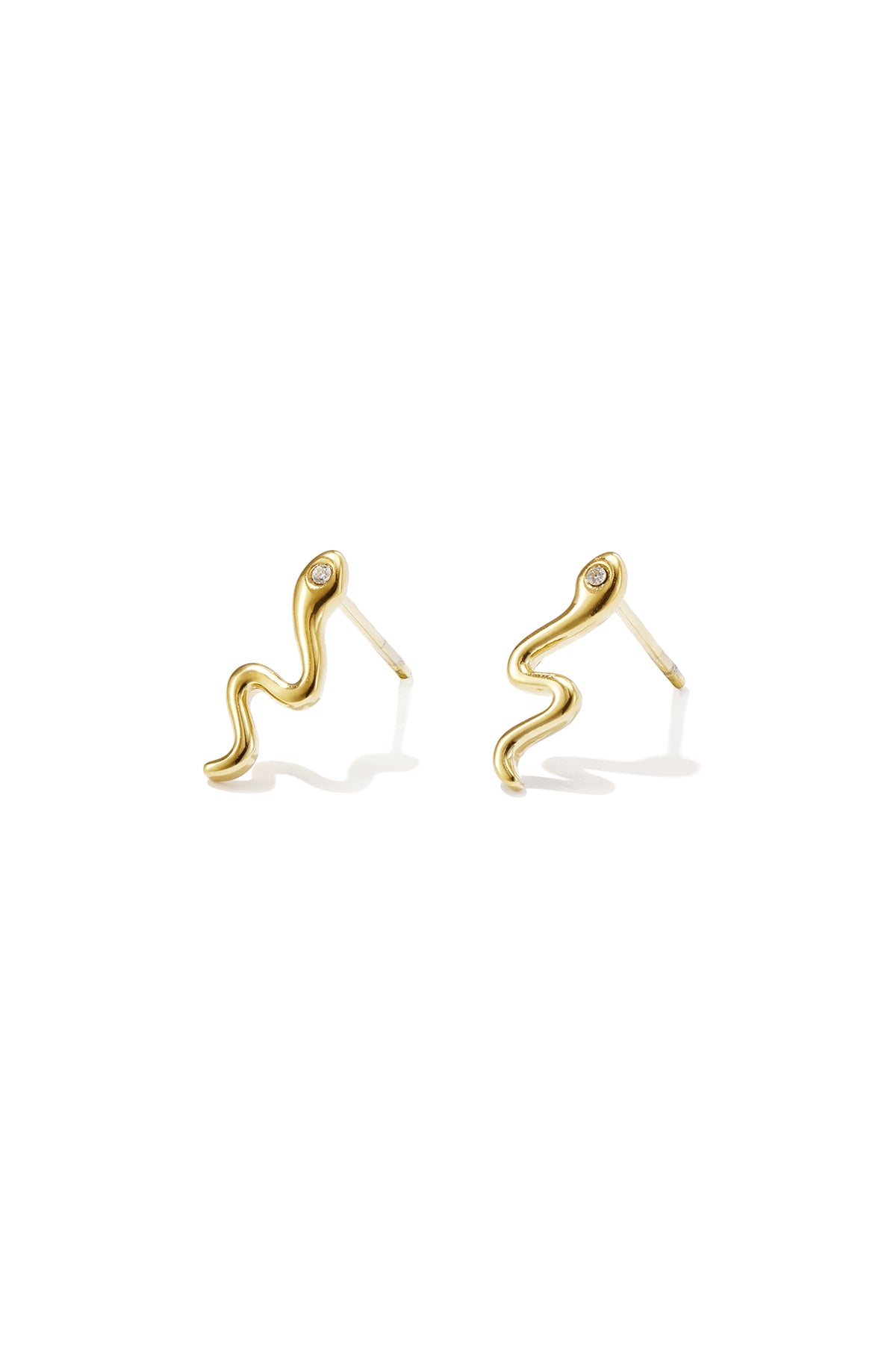 Pendientes de botón de acero inoxidable con forma irregular, sencillos, de la serie Daily Simple, joyería para mujer.