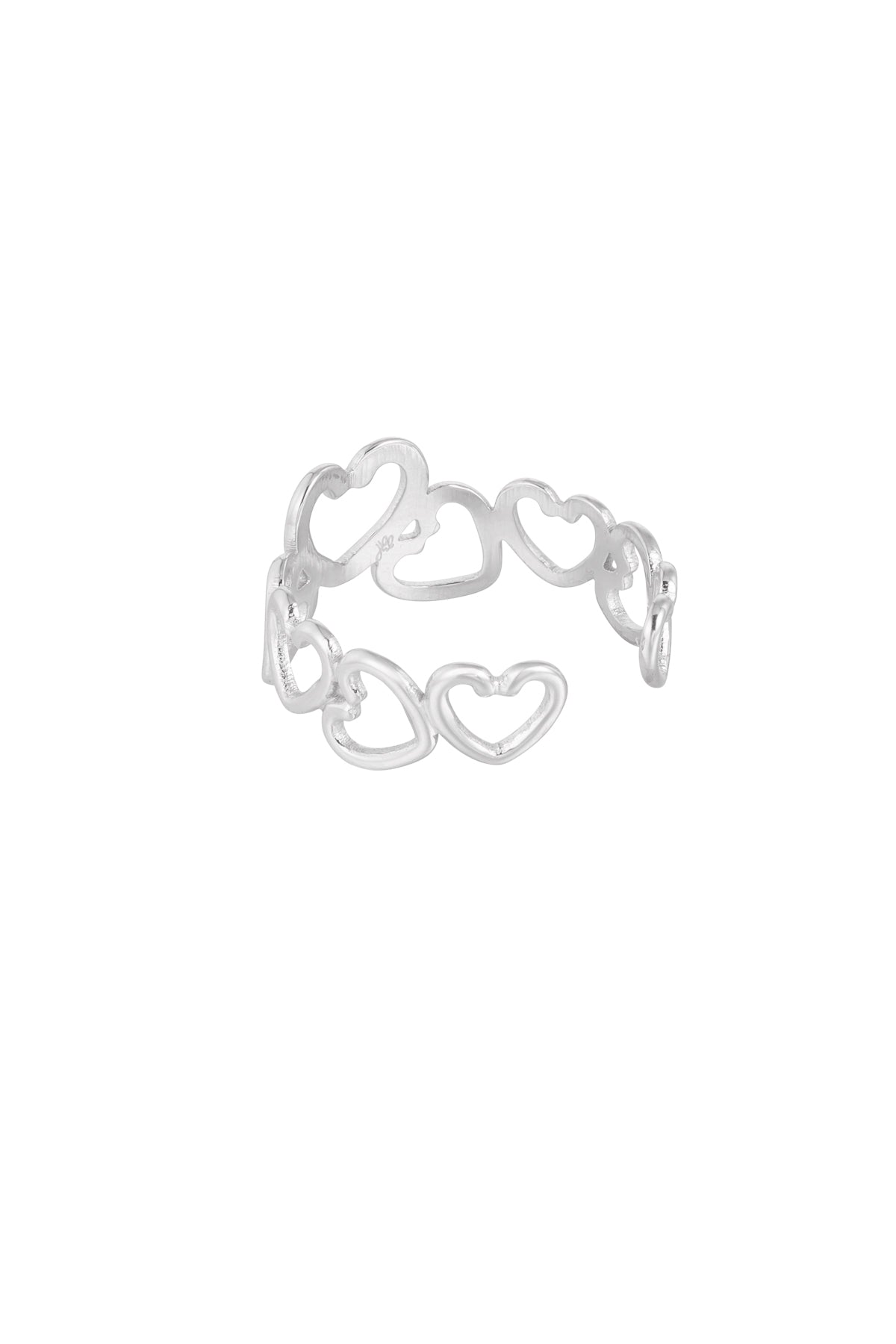 anillo corazones