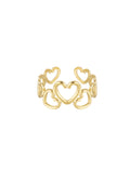 anillo corazones