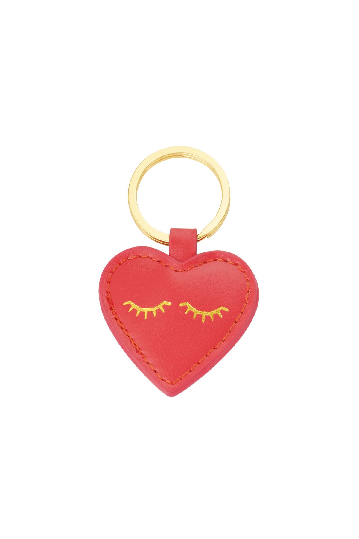 Stylish PU Leather Keychain in Multiple Colors