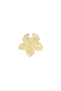 Elegant Statement Ring in Silver and Gold Tones