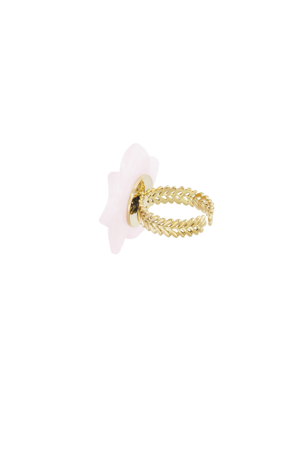 anillo de felicidad floral