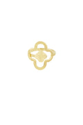 anillo de hoja de la suerte