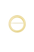 Elegant Stainless Steel Brooches in Silver and Gold
