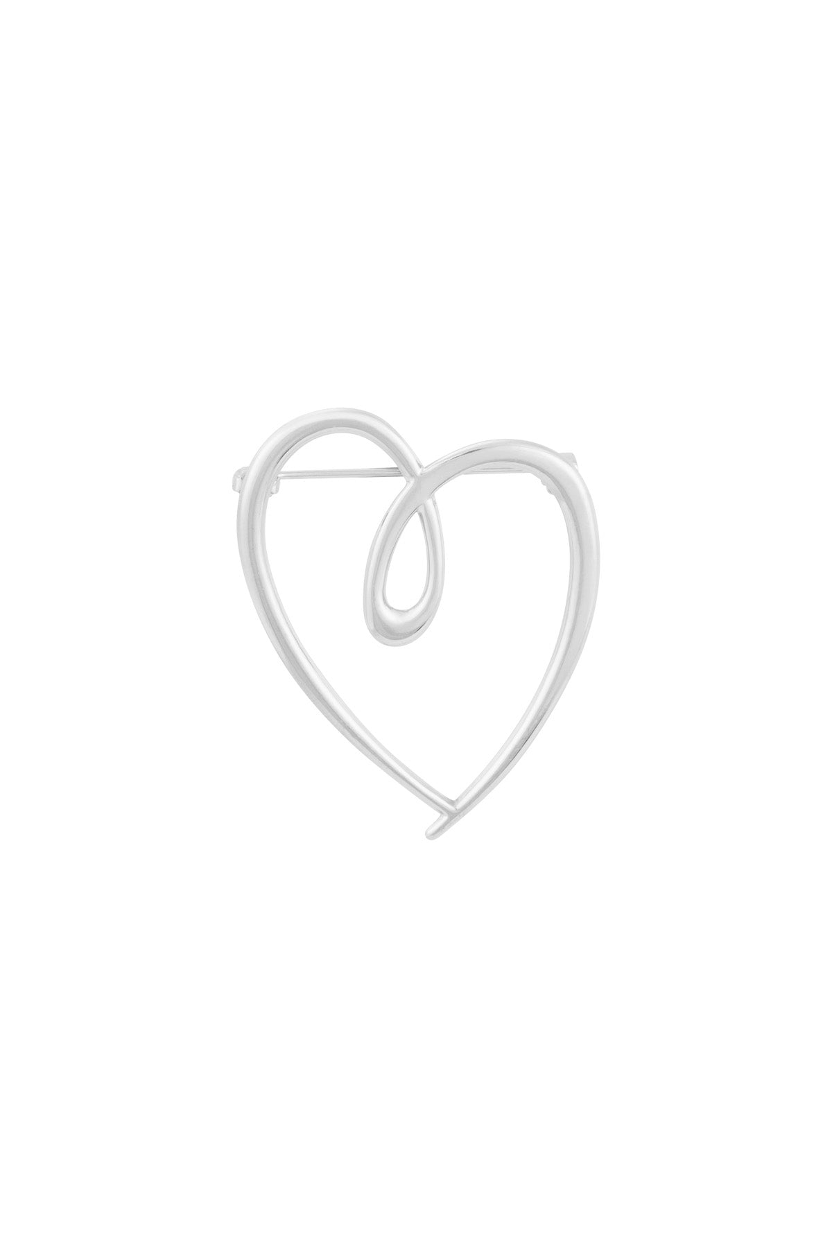 broche corazón loco