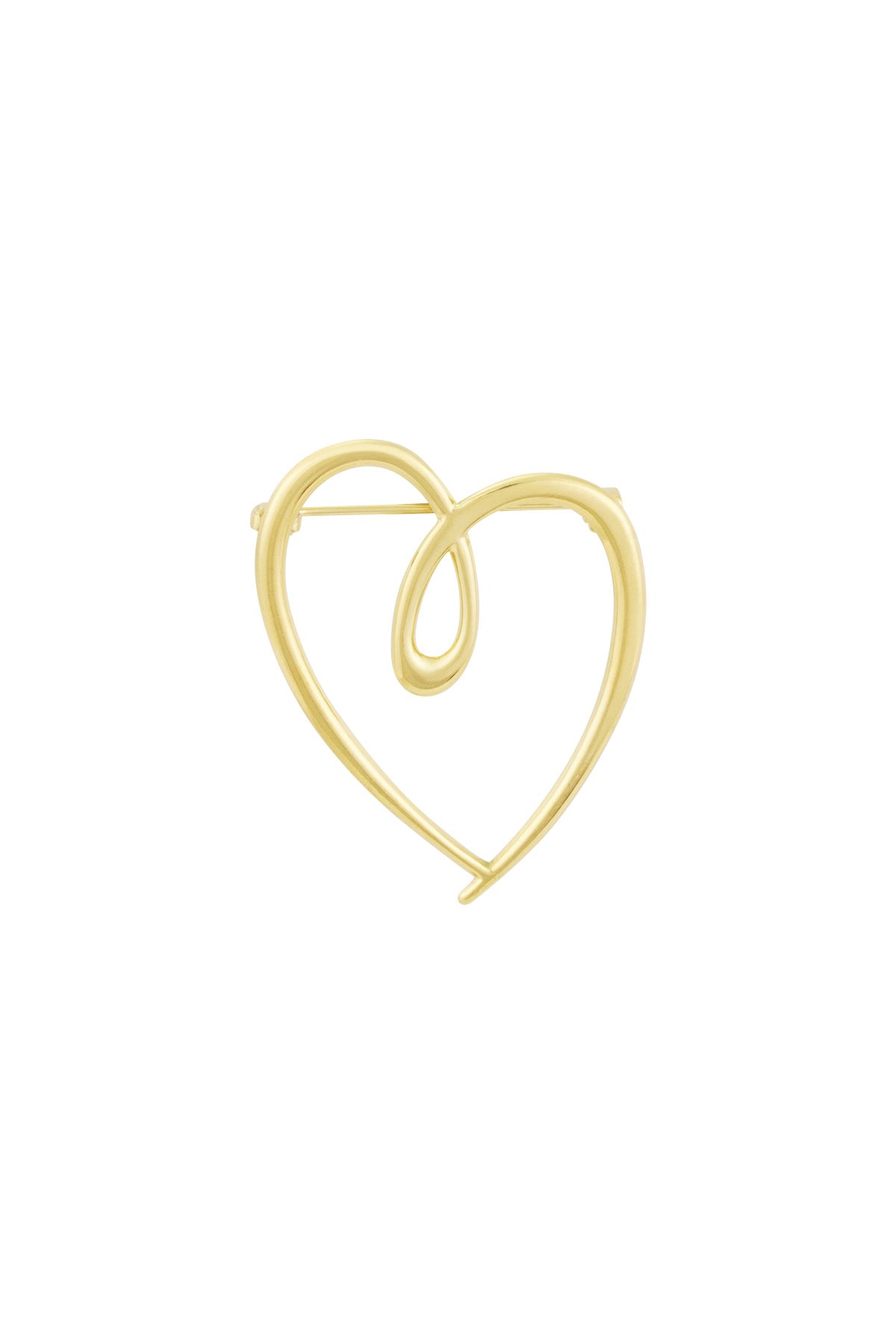 broche corazón loco