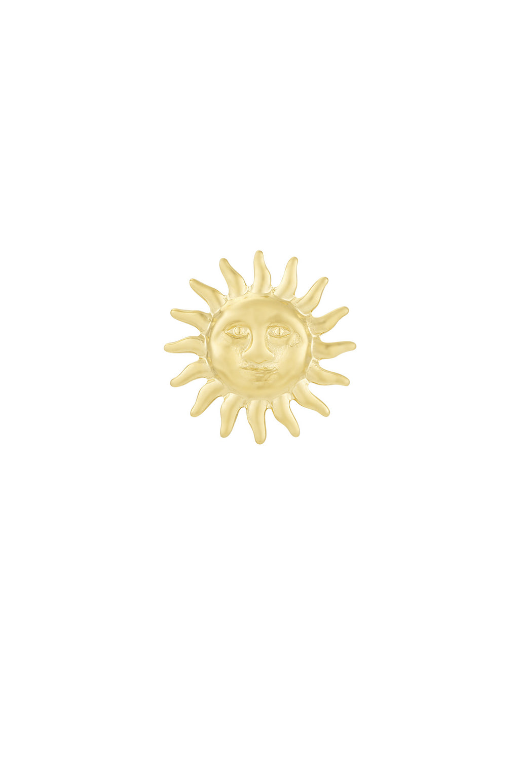 Elegant Stainless Steel Brooch in Silver & Gold
