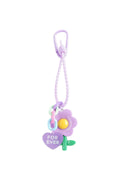 Charming Resin Flower Bag Charms for Spring/Summer